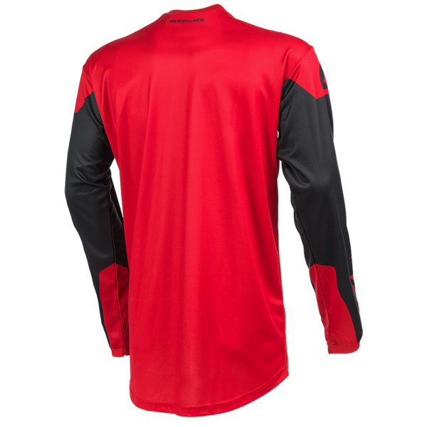 Maillot VTT adulte rouge rear